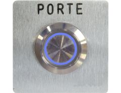 Bouton poussoir lumineux pour poteau technique